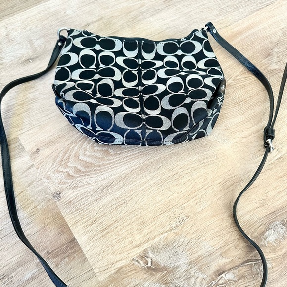 COACH | Small Crossbody Bag | Black&Silver - Picture 4 of 5